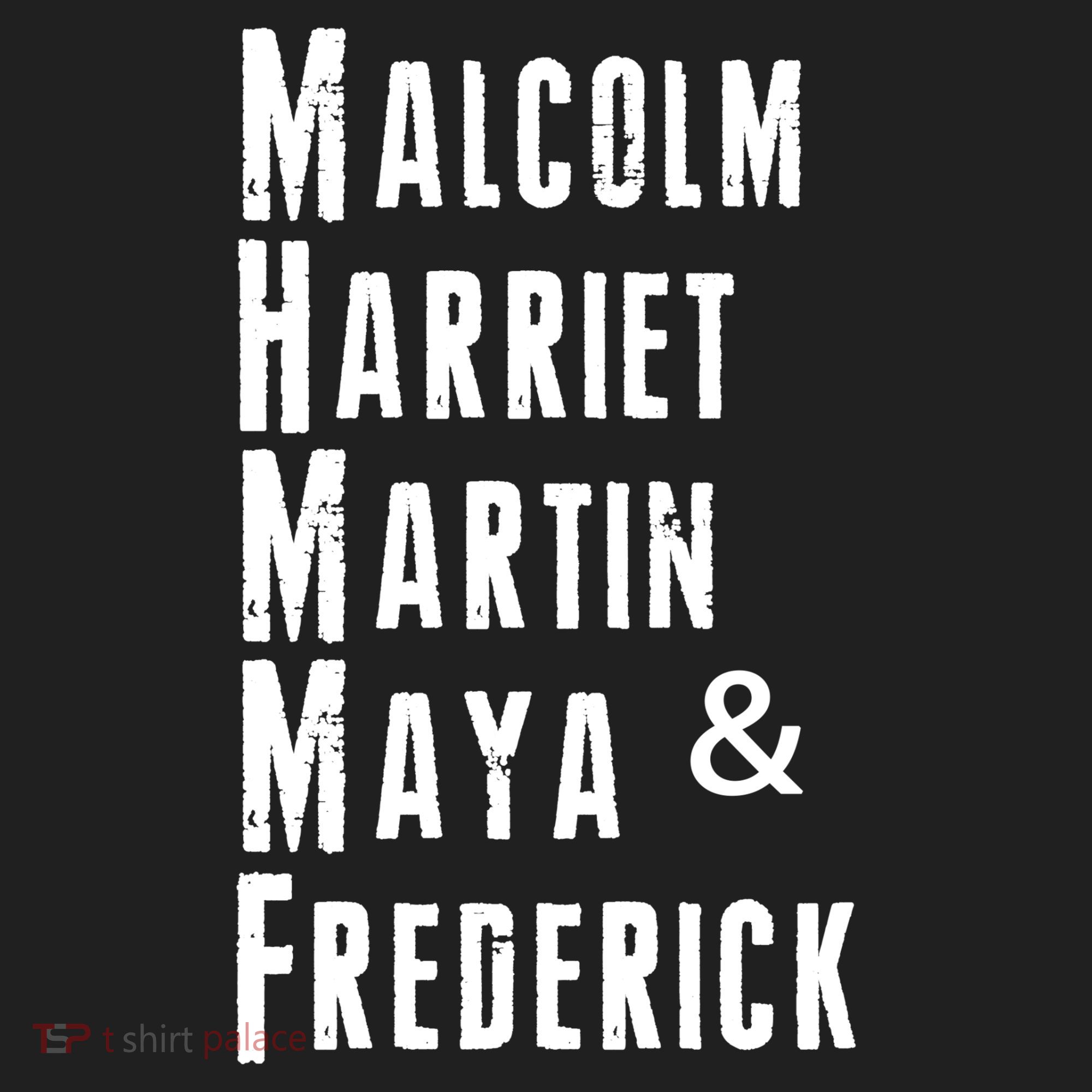 Black History Malcolm Harriet Martin Maya & Frederick  Women's Sweatshirt