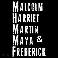 Black History Malcolm Harriet Martin Maya & Frederick  Apron thumb 3
