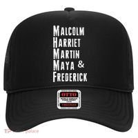 Black History Malcolm Harriet Martin Maya & Frederick  Hat thumb 0