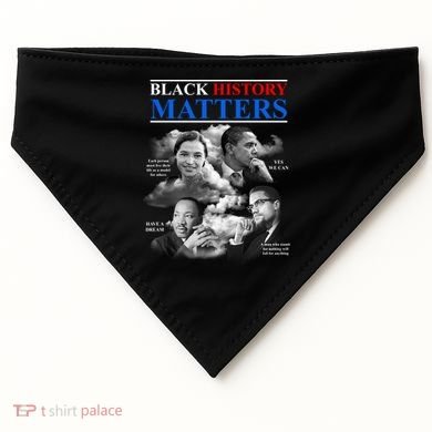 Black History Matters USA-Made Doggie Bandana
