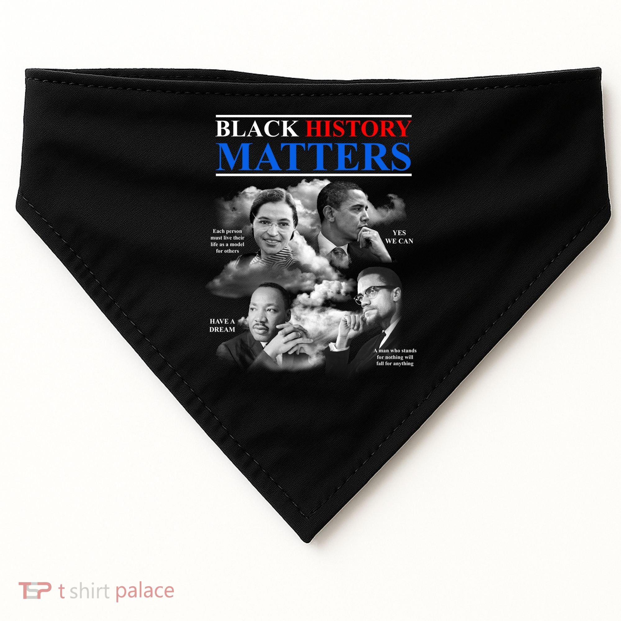Black History Matters USA-Made Doggie Bandana