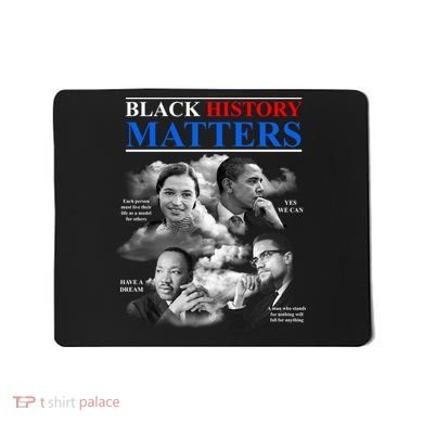 Black History Matters Mousepad
