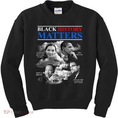 Black History Matters Kids Sweatshirt