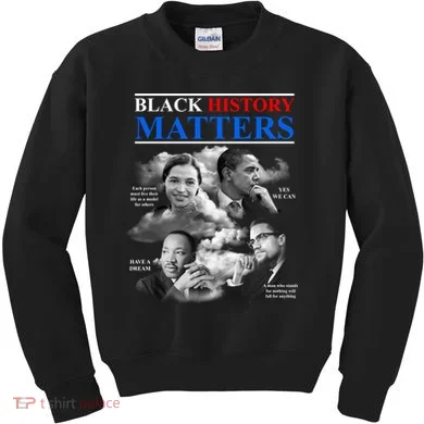 Black History Matters Kids Sweatshirt