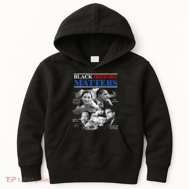 Black History Matters Kids Hoodie