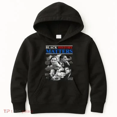 Black History Matters Kids Hoodie