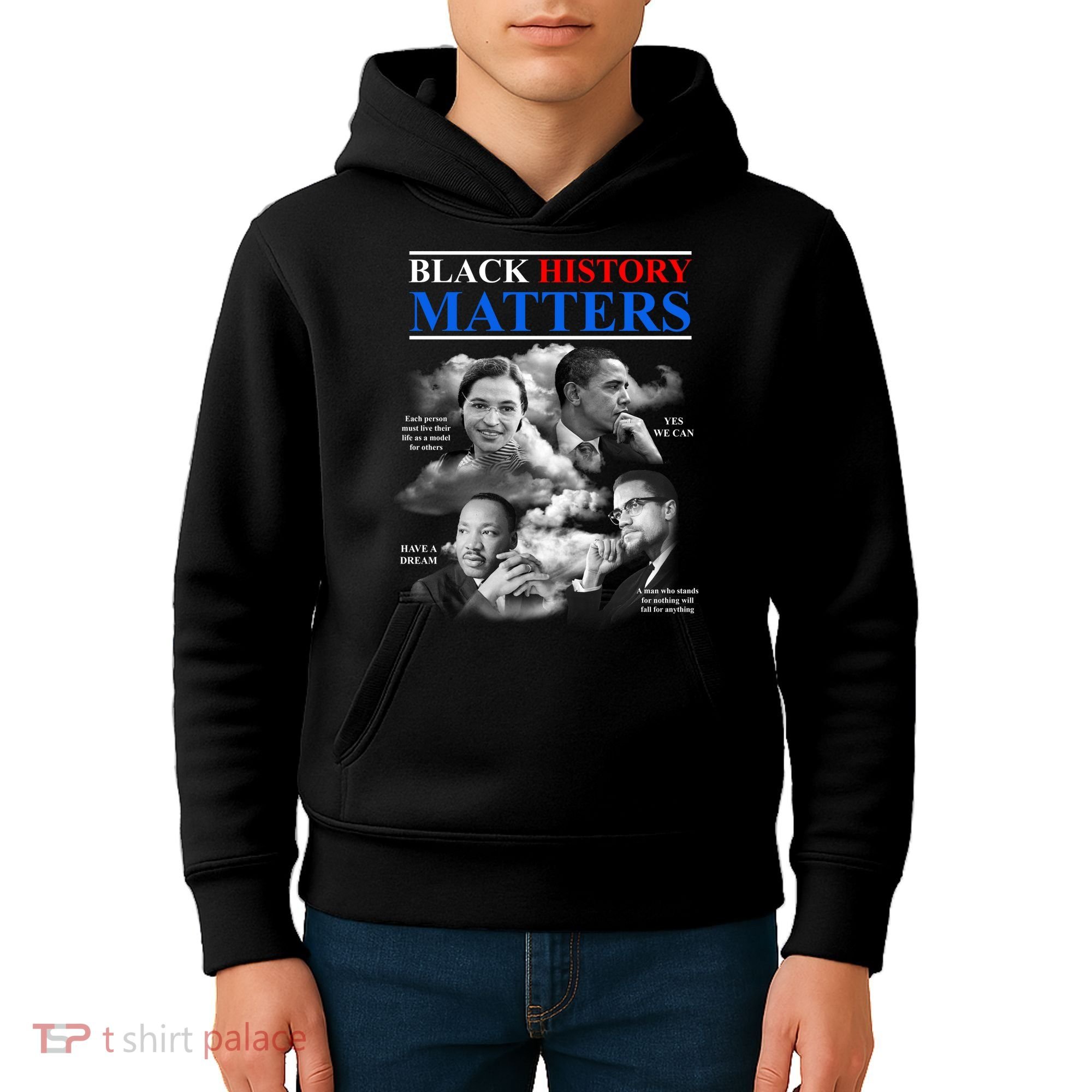 Black History Matters Kids Hoodie