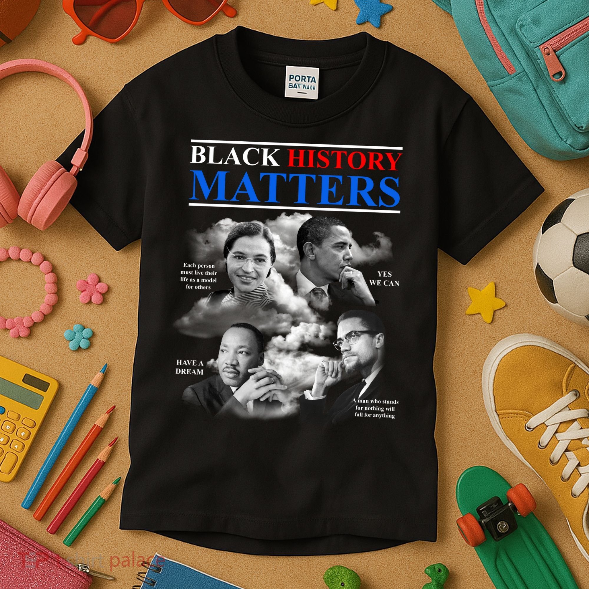Black History Matters Kids T-Shirt