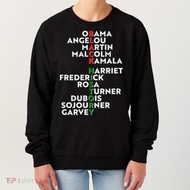 Black History Month 2021 Black History Makers Women's Sweatshirt