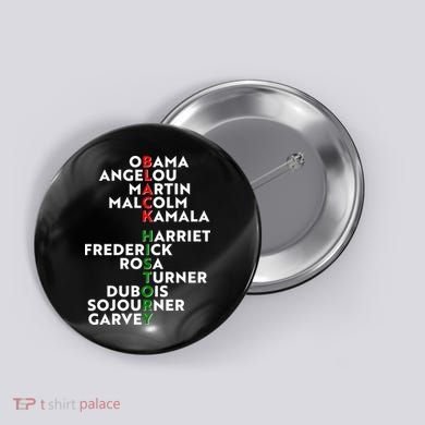 Black History Month 2021 Black History Makers Button