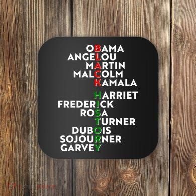 Black History Month 2021 Black History Makers Coaster