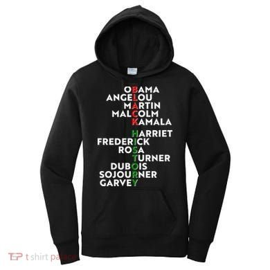 Black History Month 2021 Black History Makers Women's Hoodie