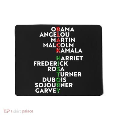 Black History Month 2021 Black History Makers Mousepad