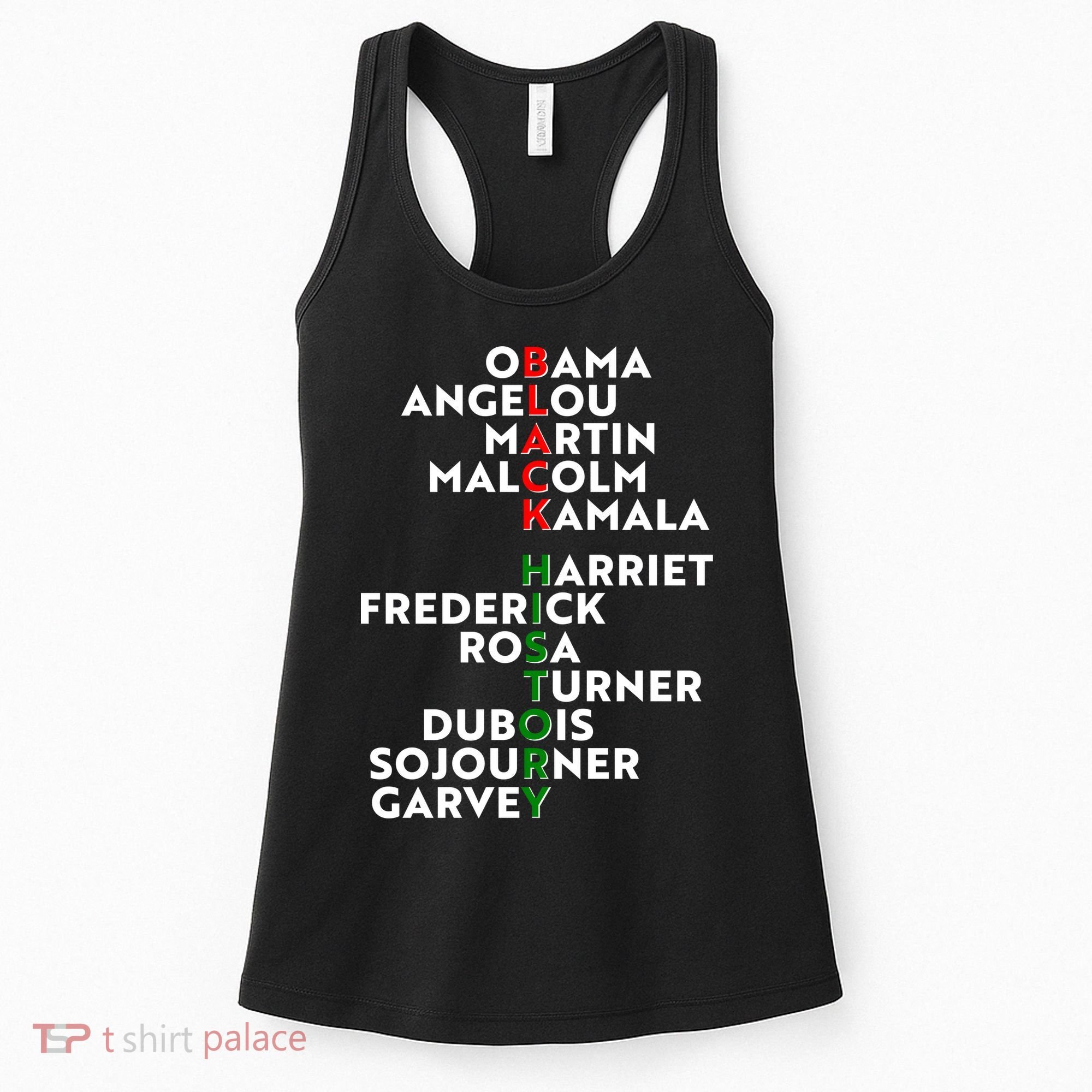 Black History Month 2021 Black History Makers Women's Tank Top