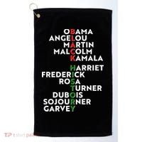 Black History Month 2021 Black History Makers Golf Towel thumb 0