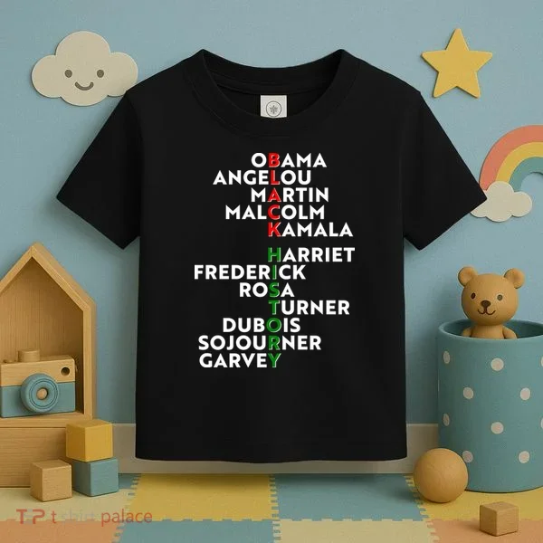 Black History Month 2021 Black History Makers Toddler T-Shirt