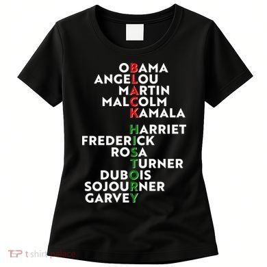 Black History Month 2021 Black History Makers Women's T-Shirt