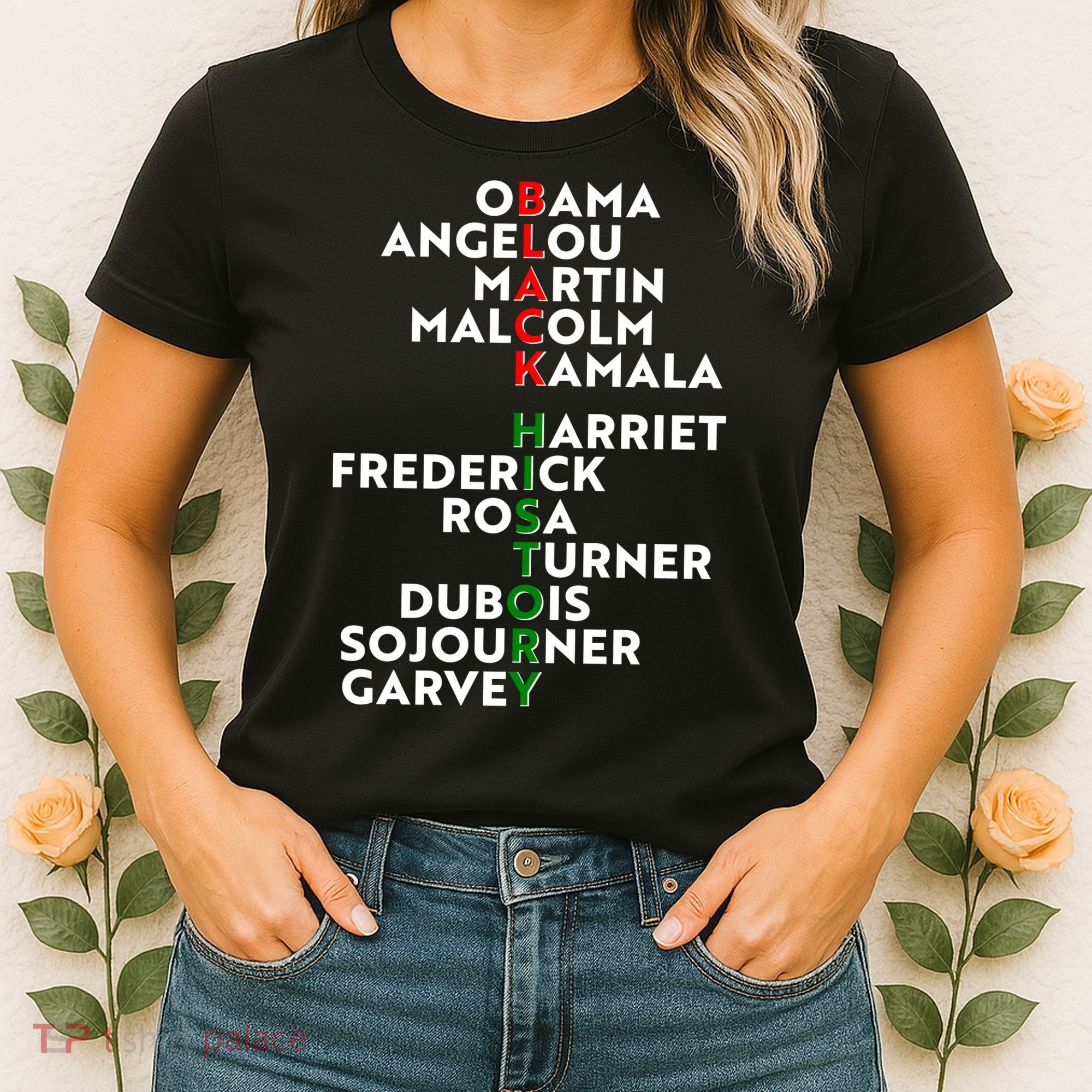 Black History Month 2021 Black History Makers Women's T-Shirt