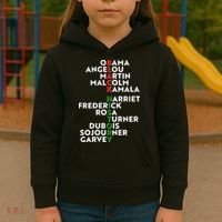 Black History Month 2021 Black History Makers Kids Hoodie thumb 3