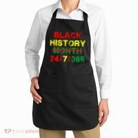 Black History Month 24/7/365 African Melanin Apron thumb 2
