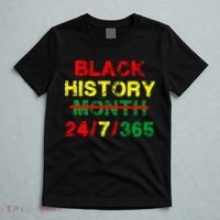 Black History Month 24/7/365 African Melanin T-Shirt thumb 5