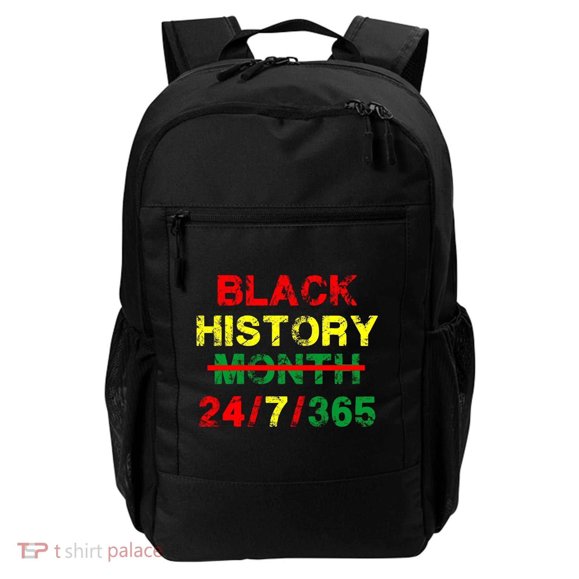 Black History Month 24/7/365 African Melanin Backpack