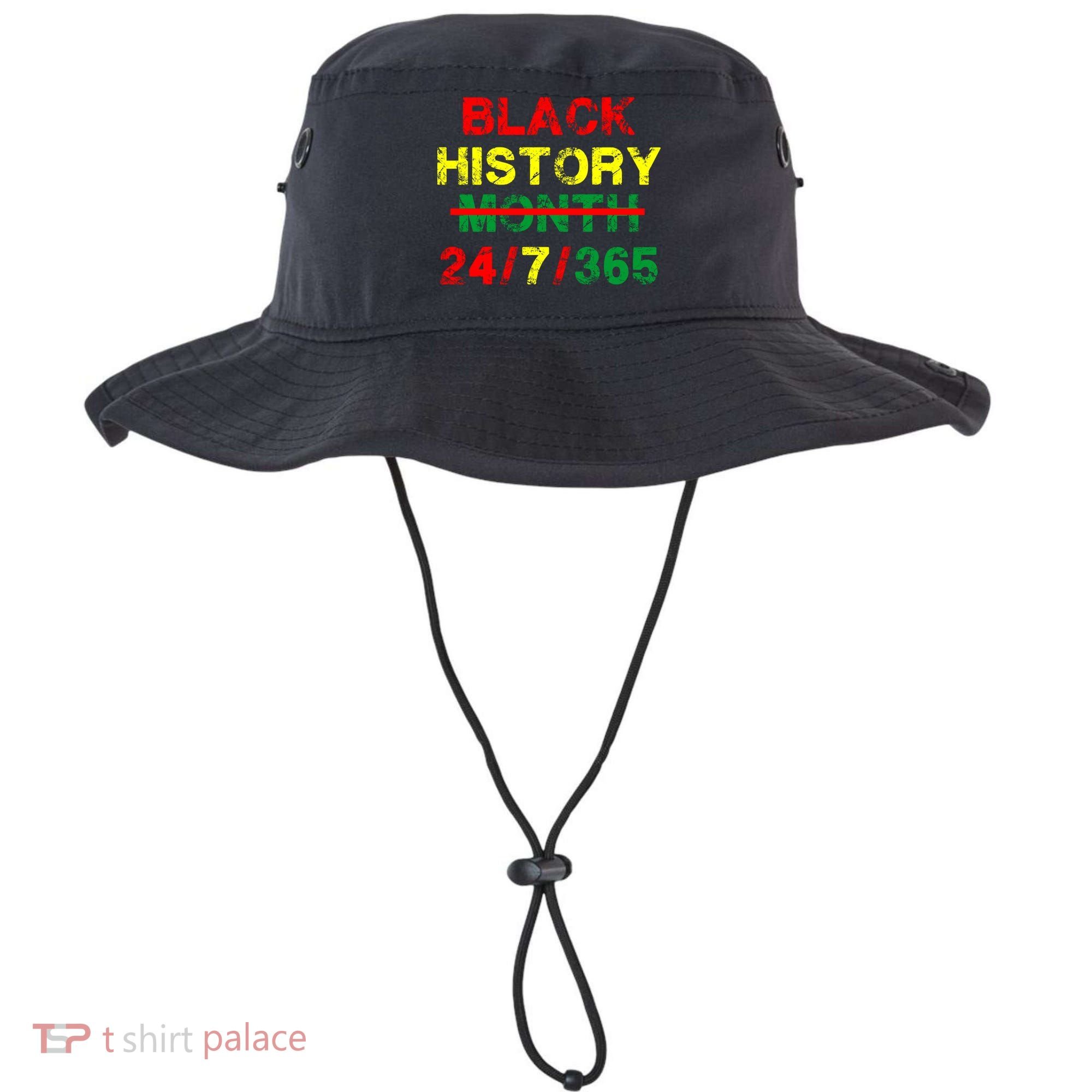 Black History Month 24/7/365 African Melanin Bucket Hat