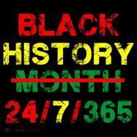 Black History Month 24/7/365 African Melanin Mousepad thumb 1
