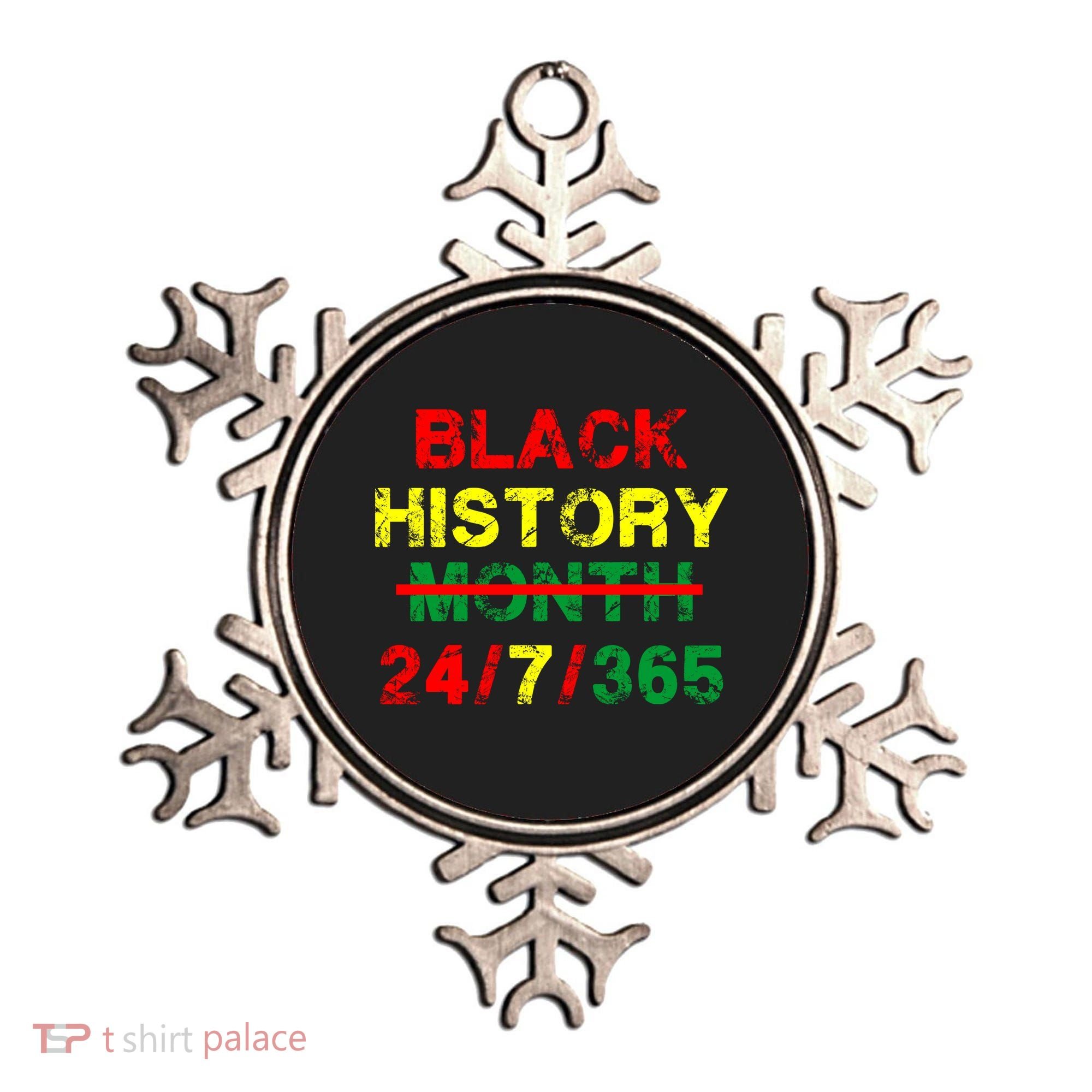 Black History Month 24/7/365 African Melanin Ornament