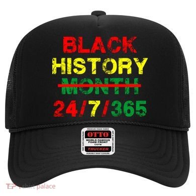 Black History Month 24/7/365 African Melanin Hat