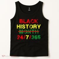 Black History Month 24/7/365 African Melanin Tank Top thumb 2