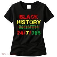 Black History Month 24/7/365 African Melanin Women's T-Shirt thumb 0