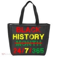 Black History Month 24/7/365 African Melanin Tote Bag thumb 0