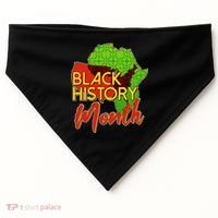 Black History Month Africa USA-Made Doggie Bandana thumb 0