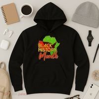 Black History Month Africa Hoodie thumb 3