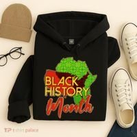 Black History Month Africa Hoodie thumb 4