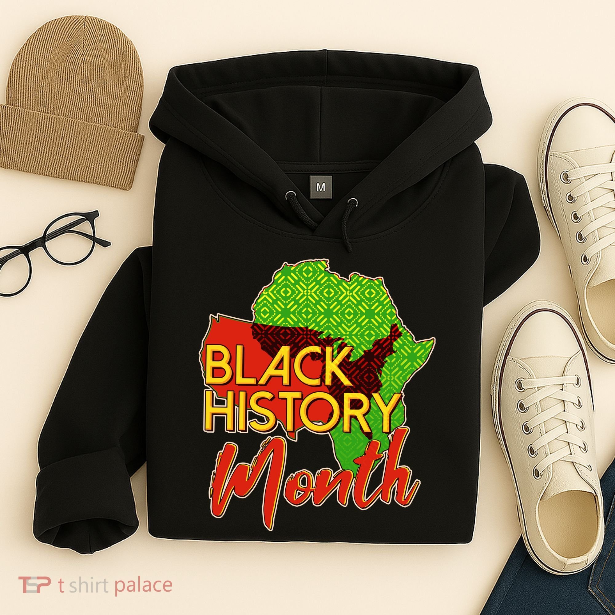 Black History Month Africa Hoodie