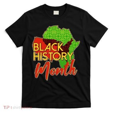Black History Month Africa T-Shirt
