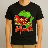 Black History Month Africa T-Shirt thumb 3