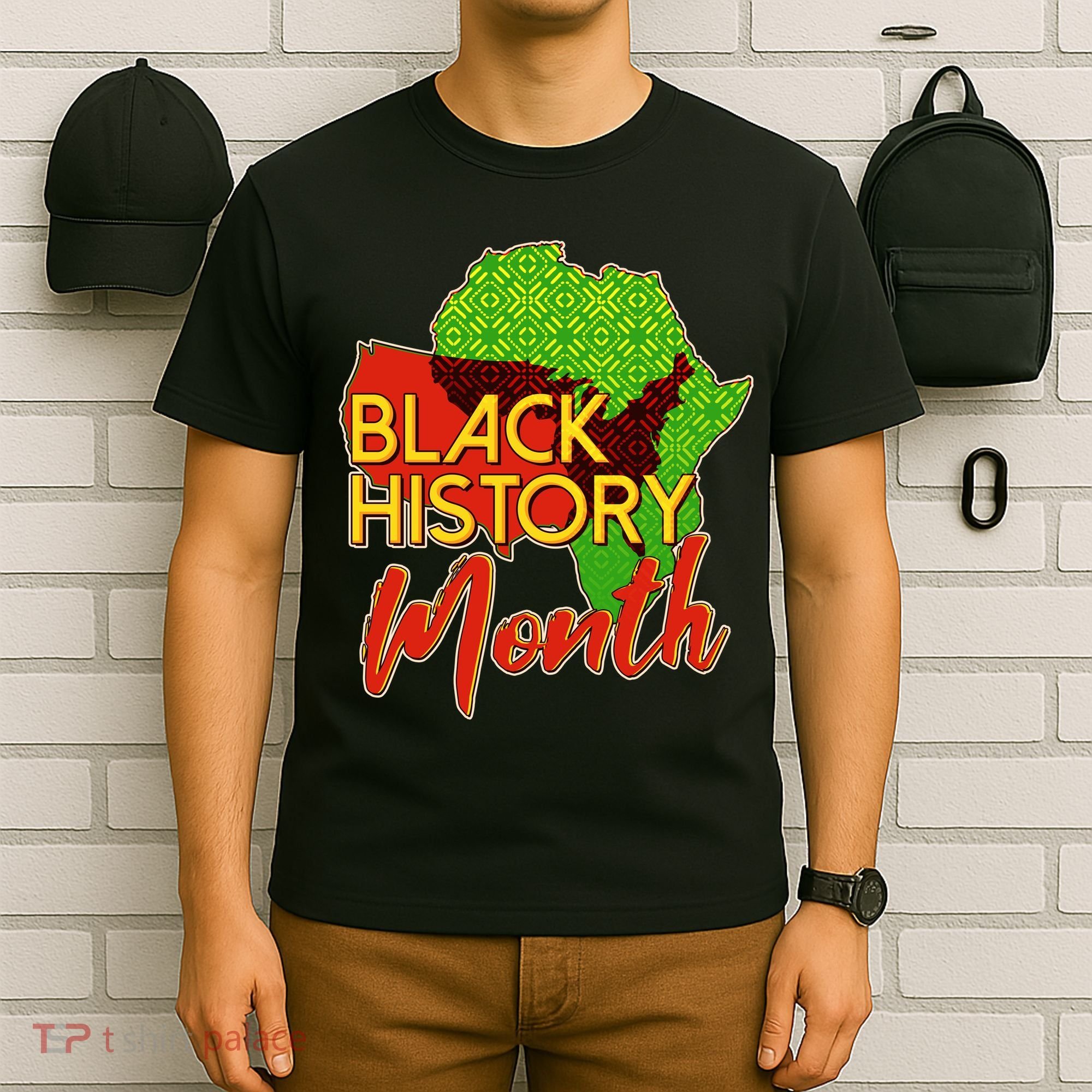 Black History Month Africa T-Shirt