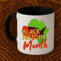 Black History Month Africa Coffee Mug thumb 2