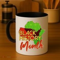 Black History Month Africa Coffee Mug thumb 4