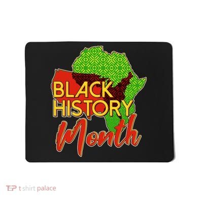 Black History Month Africa Mousepad