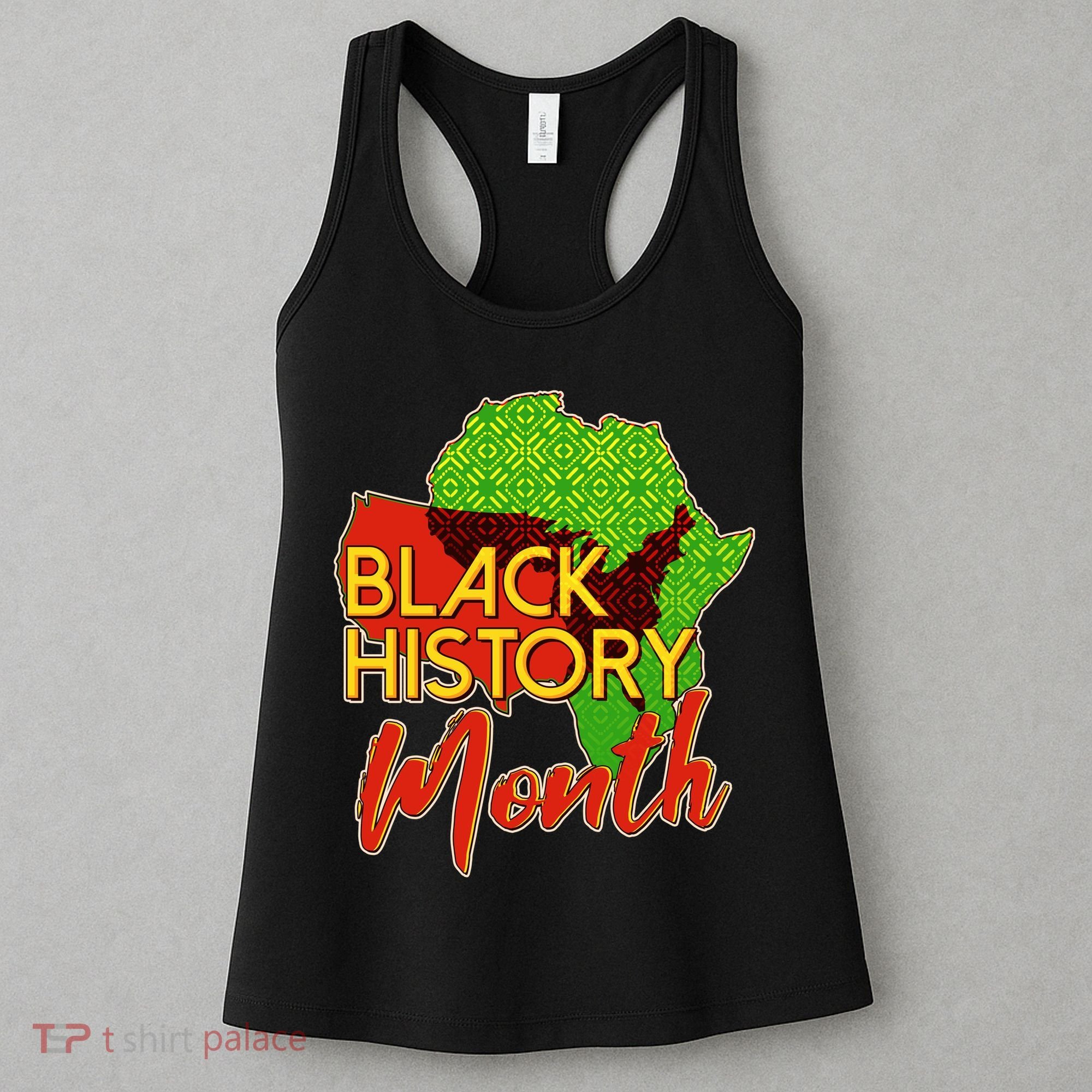Black History Month Africa Women's Tank Top
