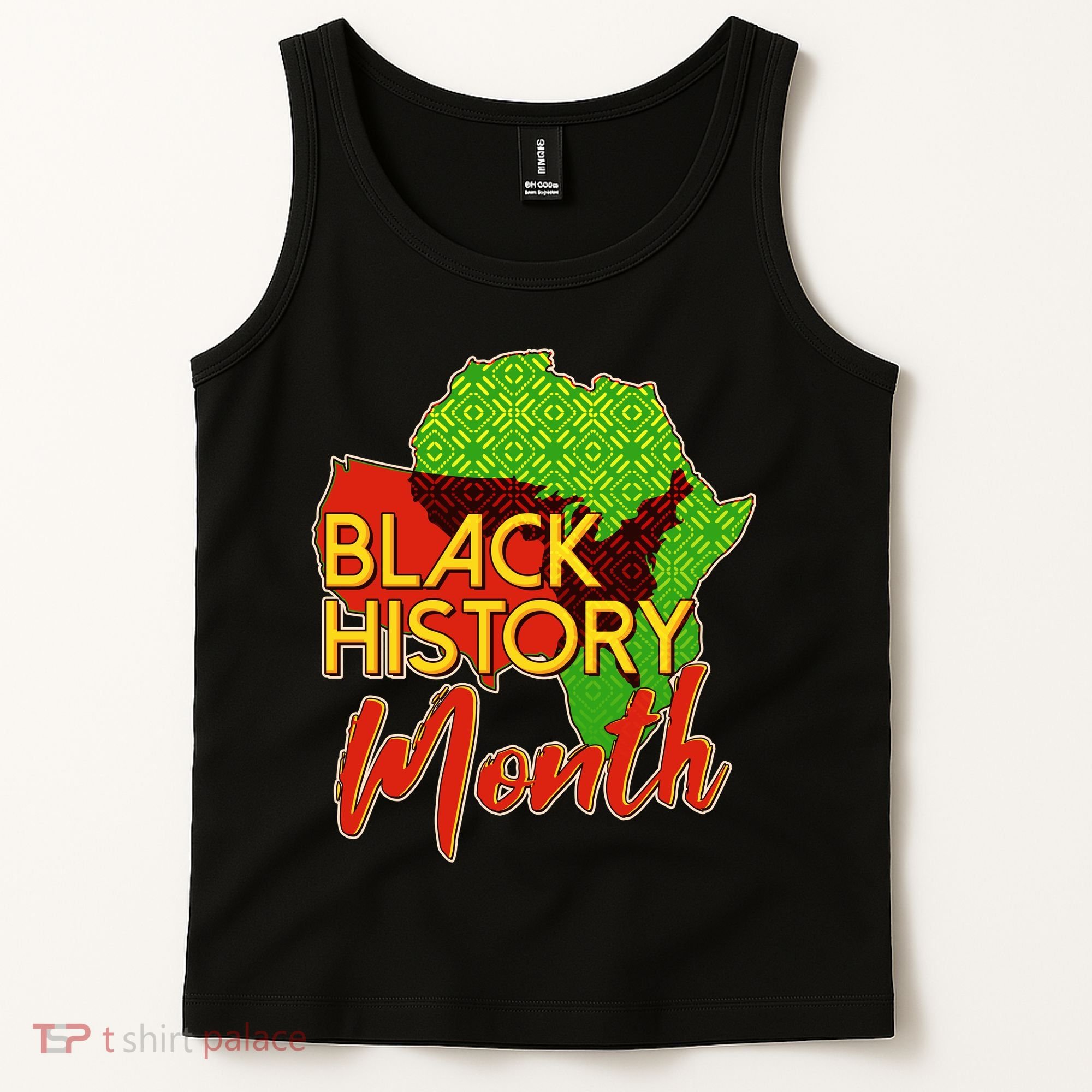 Black History Month Africa Tank Top