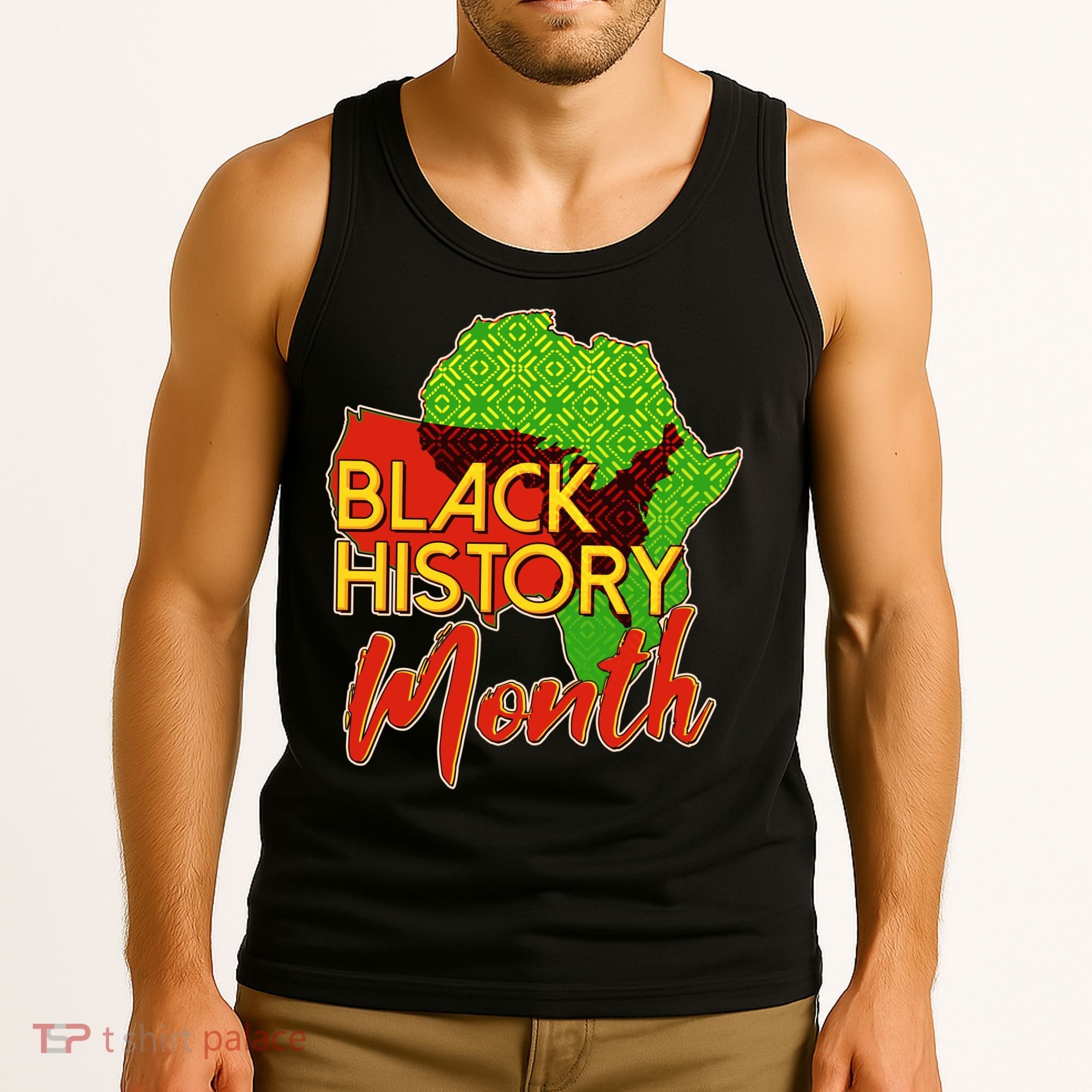 Black History Month Africa Tank Top