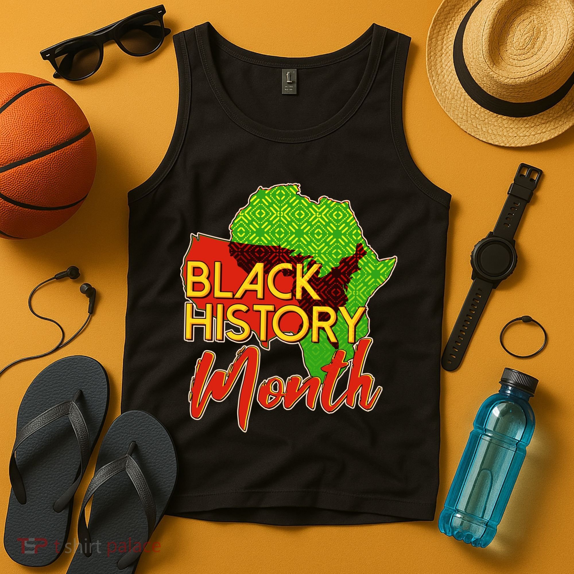 Black History Month Africa Tank Top