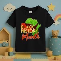 Black History Month Africa Toddler T-Shirt thumb 3