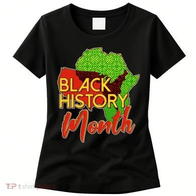 Black History Month Africa Women's T-Shirt