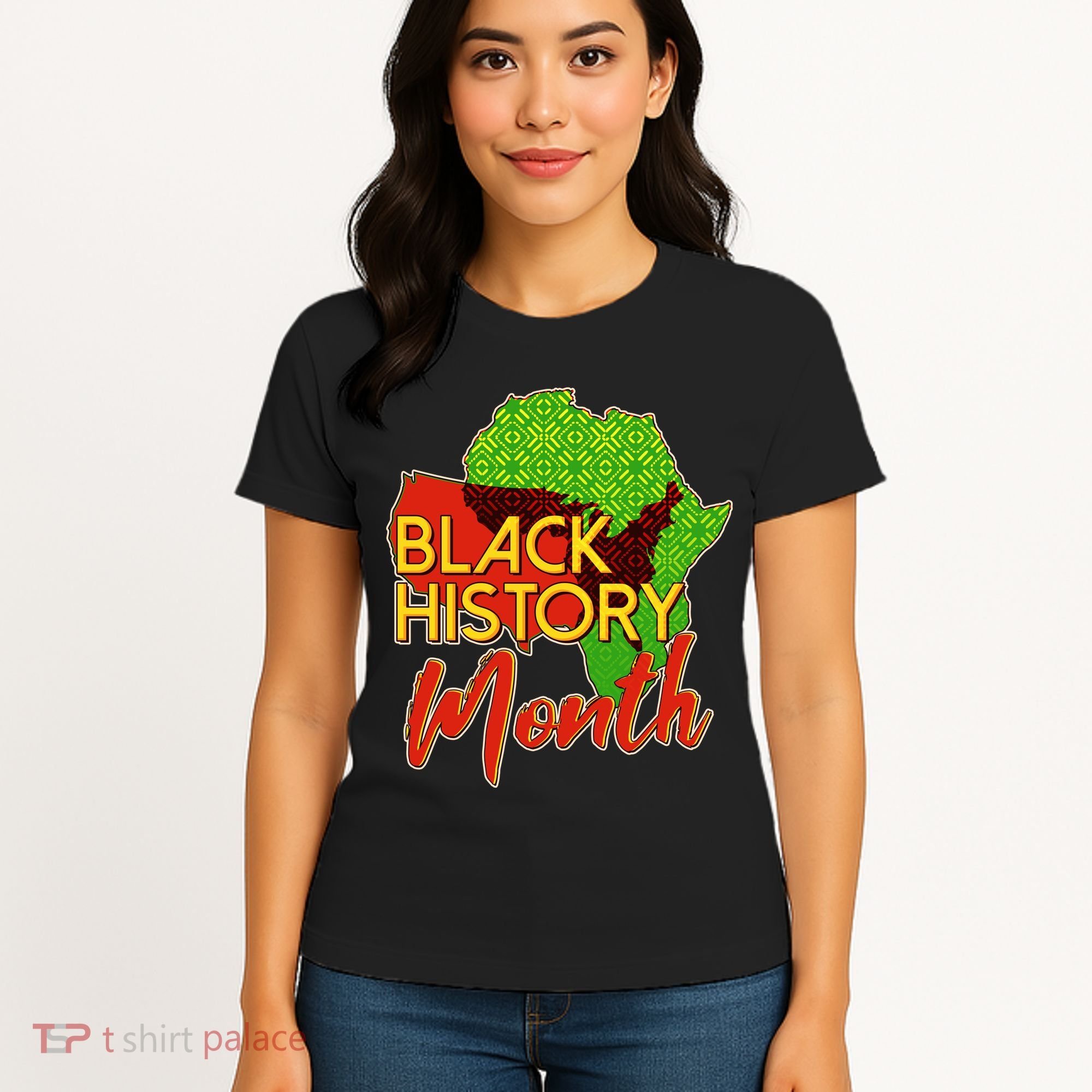 Black History Month Africa Women's T-Shirt